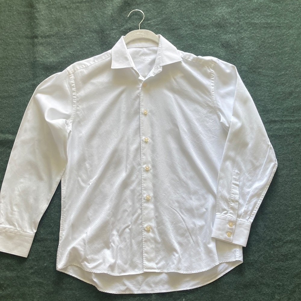 Classic White Men's Shirt